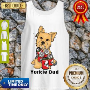 Premium Yorkshire Yorkie Dad Beer Beer Tank Top