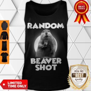 Official Random Beaver Shot Tank Top