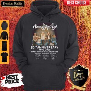 The Human Brothers Band 50th Anniversary Thank You For The Memories Hoodie