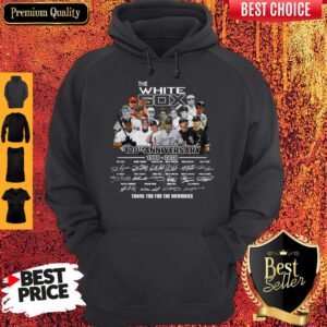 The White Sox 120th Anniversary 1900 2020 Thank You For The Memories Signatures Hoodie