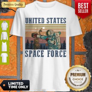 Top Alien United States Space Force Vintage Shirt