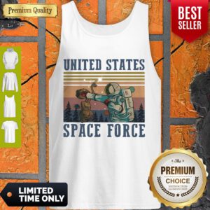 Top Alien United States Space Force Vintage Tank Top