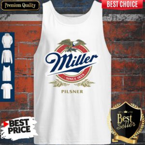 Top Miller Since 1855 Pilsner Eagles Logo Tank Top