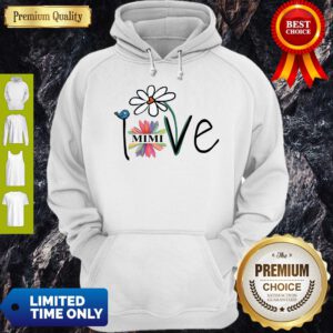 Top Woman Mom Love Mimi Life Heart Floral Gift Hoodie