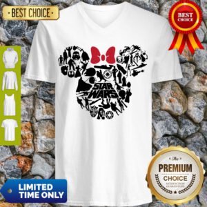 Top Mickey Mouse Star Wars V-neck