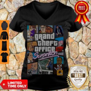 Premium Grand Theft Office Scranton V-neck