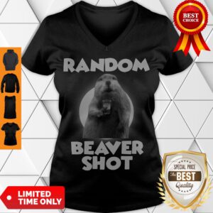 Official Random Beaver Shot V-neck
