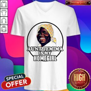 Awesome Aunt Jemima Is My Homegirl V-neck