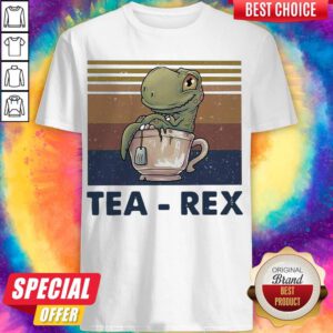 Awesome Dinosaurs Tea Rex Vintage Retro Shirt
