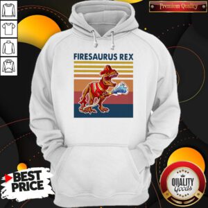 Awesome Firesausus Rex Vintage Hoodie