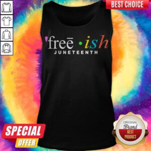 Awesome Free Ish Juneteenth Tank Top