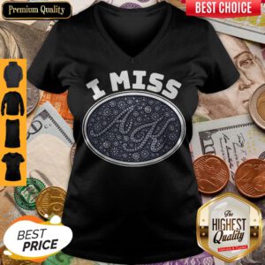 Awesome I Miss AK V-neck