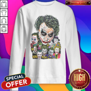 Awesome Joker Face All Season Haha Sweatshirt
