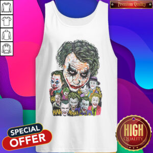 Awesome Joker Face All Season Haha Tank Top