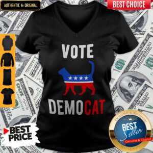 Awesome Vote Democrat V-neck