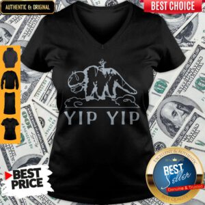 Awesome YIP YIP V-neck