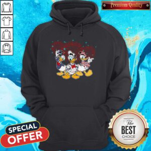 Donald Duck Happy The 4th Of July Merica American Flag Independence Day Hoodie