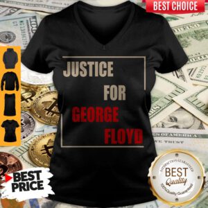 Funny Justice For George Floyd Best V-neck