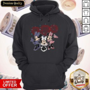 Funny Mickey Mouse Happy The 4th Of July Merica Hoodie
