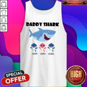 Good Daddy Shark Oliver Cherry George Tank Top