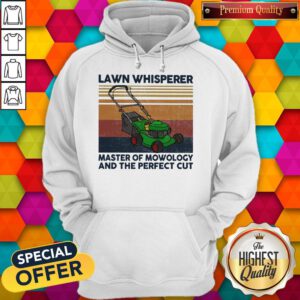 Lawn Whisperer Master Of Mowology And The Perfect Cut Vintage Hoodie