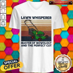 Lawn Whisperer Master Of Mowology And The Perfect Cut Vintage V-neck