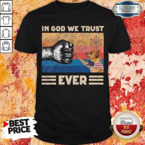 Miniature Pinscher Dog In God We Trust Ever American Flag Independence Day Vintage Shirt