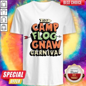 Nice Camp Flog Gnaw Carnival V-neck