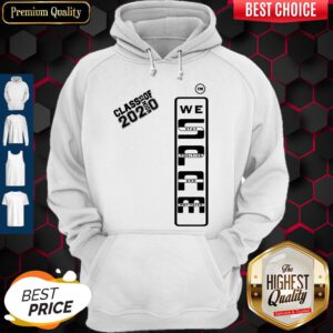 Nice Spam 2020 Senior We Stay Positive And Motivated Hoodie