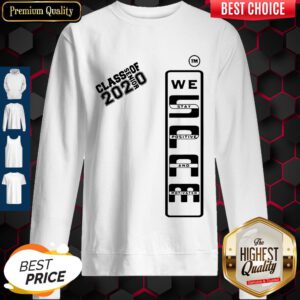 Nice Spam 2020 Senior We Stay Positive And Motivated Sweatshirt
