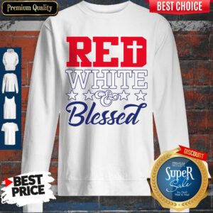 Official Red White & Blessed Patriot Sweatshirt