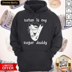 Original Lips Satan Is My Sugar Daddy Hoodie