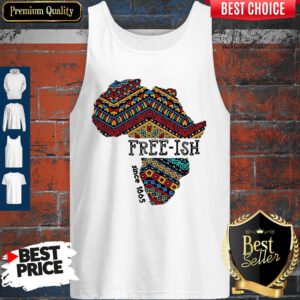 Premium Black Map Free-ish Since 1865 Tank Top