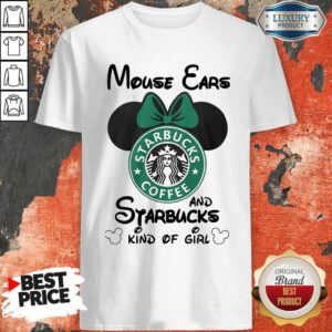 Premium Mickey Mouse Cars And Starbucks Kind Of Girl Shirt