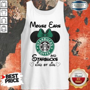 Premium Mickey Mouse Cars And Starbucks Kind Of Girl Tank Top