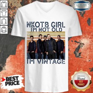 Premium NKOTB Girl I’m Not Old I’m Vintage V-neck