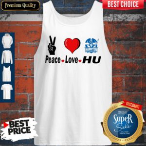 Premium Peace Love HU Hampton Pirates Tank Top