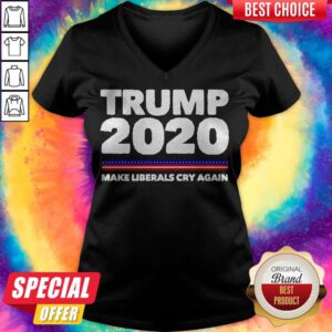 Premium Trump 2020 Make Liberals Cry Again V-neck