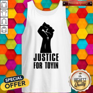 Pretty Justice For Toyin Black Lives Matter Tank Top