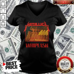 Pretty Metallica Whiplash V-neck