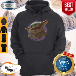 Pretty Star Wars Baby Yoda The Mandalorian The Child Circle Halo Hoodie