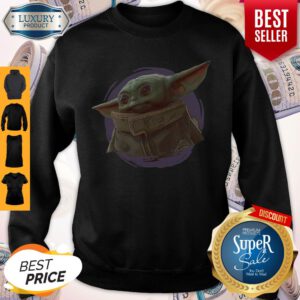 Pretty Star Wars Baby Yoda The Mandalorian The Child Circle Halo Sweatshirt