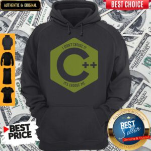 Pretty Visual C++ I Didn’t Choose It it’s Chose Me Hoodie