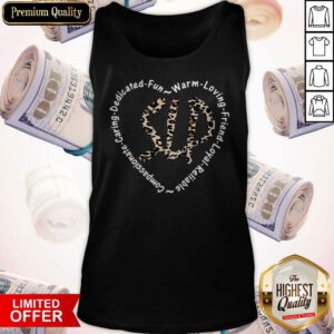 Slp Compassionate Caring Dedicated Fun Warm Loving Friend Loyal Reliable Tank Top
