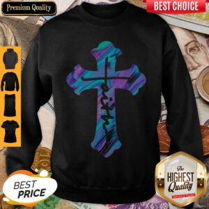 Top Christian Cross Faith Jesus Sweatshirt