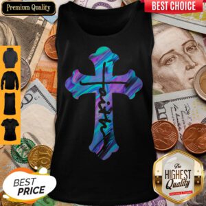 Top Christian Cross Faith Jesus Tank Top
