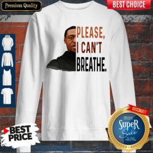 Top George Floyd I Can’t Breathe Sweatshirt