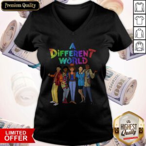 Awesome A Different World V-neck