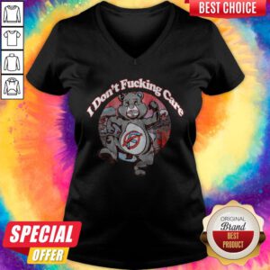 Awesome Bear I Don’t Fucking Care V-neck