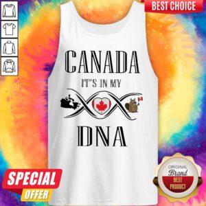 Awesome Canada It’s In My DNA Tank Top